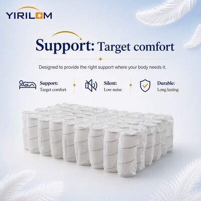 قیمت خوب واحد فنر پاکتی مبل فشرده شده عمده با سیم فولادی کربن بالا برای پشتیبانی مستقل آنلاین