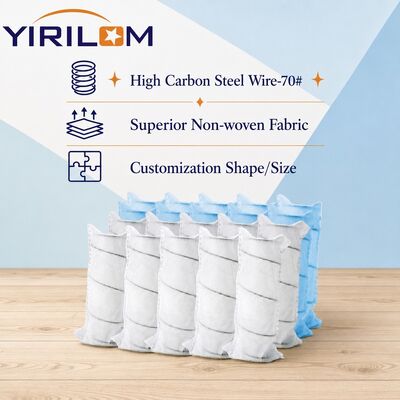 اندازه سفارشی 20x20x4 اینچ بهار جیبی مستقل برای صندلی های مبل بزرگ