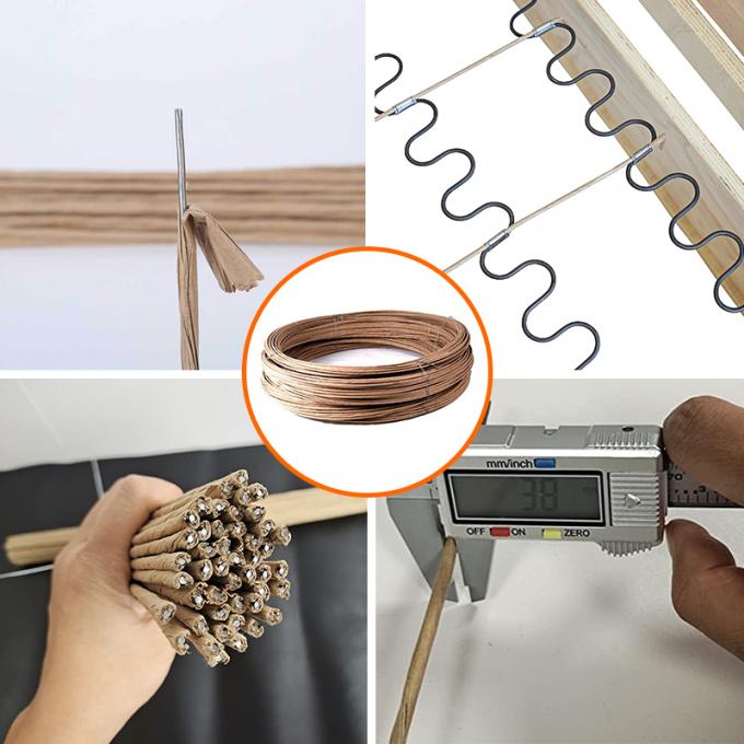 کاغذ مبلمان پوشش سیم 1.6/1.8/2.0mm برای مبل 6