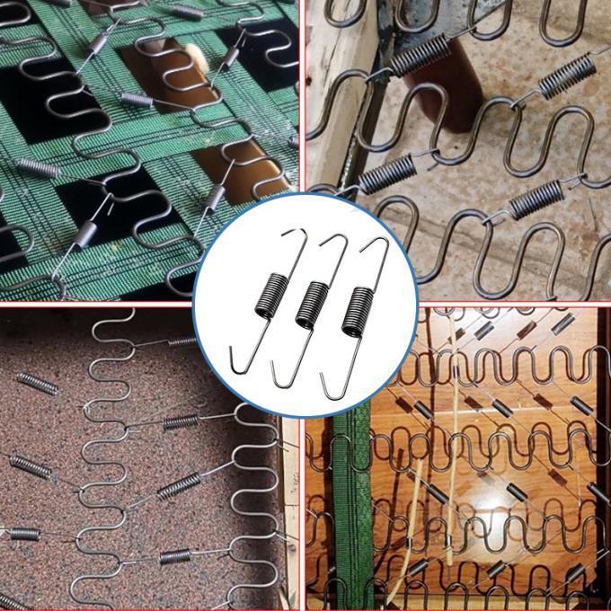 بهترین کیفیت فولاد سیم تعادل قلاب زیگ زگ بهار ثابت کردن کلیپ برای مبل 5