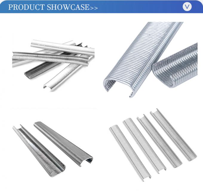 حلقه های منحنی گالوانیزه نوع C ناخن های مقاوم در برابر ضربه ضد گشایش تجهیزات صنعتی حلقه های خرگوش 5