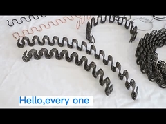 50 میلی متر بالایش بهار Zigzag بهار ساخته شده از سیم فولاد کربن بالا برای ساخت و ساز محکم