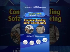 فروش داغ OEM داخل مبل بهار واحد جیبی جیبی بهار برای بالش مبل