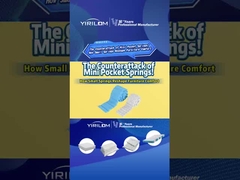 1.4mm 3cm ارتفاع میکرو مینی جیبی بهار برای تشک