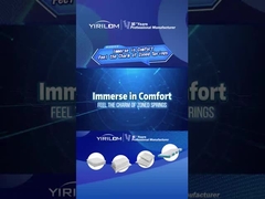 سفارشی 1.8mm 2.0mm سیم فولاد ملکه اندازه تشک فلزی جیب بهار واحد