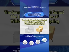 فنر پاکتی مبل 45*45*10 سانتی‌متری، فنر پاکتی، بالشتک مبل