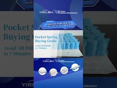 تولید کننده فنرهای پاکتی مبل، فنرهای پاکتی مبل بادوام و سفارشی