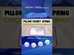 تامین کننده چینی با کیفیت بالا 0.9 میلی‌متر فنر پاکتی جدید برای بالش